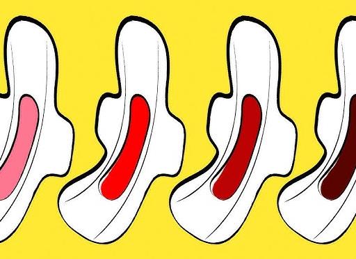 О чём говорит цвет месячных: розовый, алый, коричневый, черный