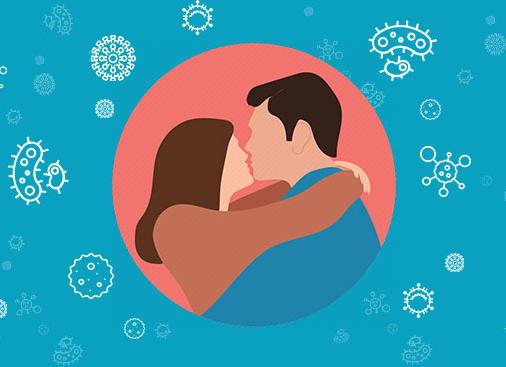 Какие болезни передаются через поцелуй